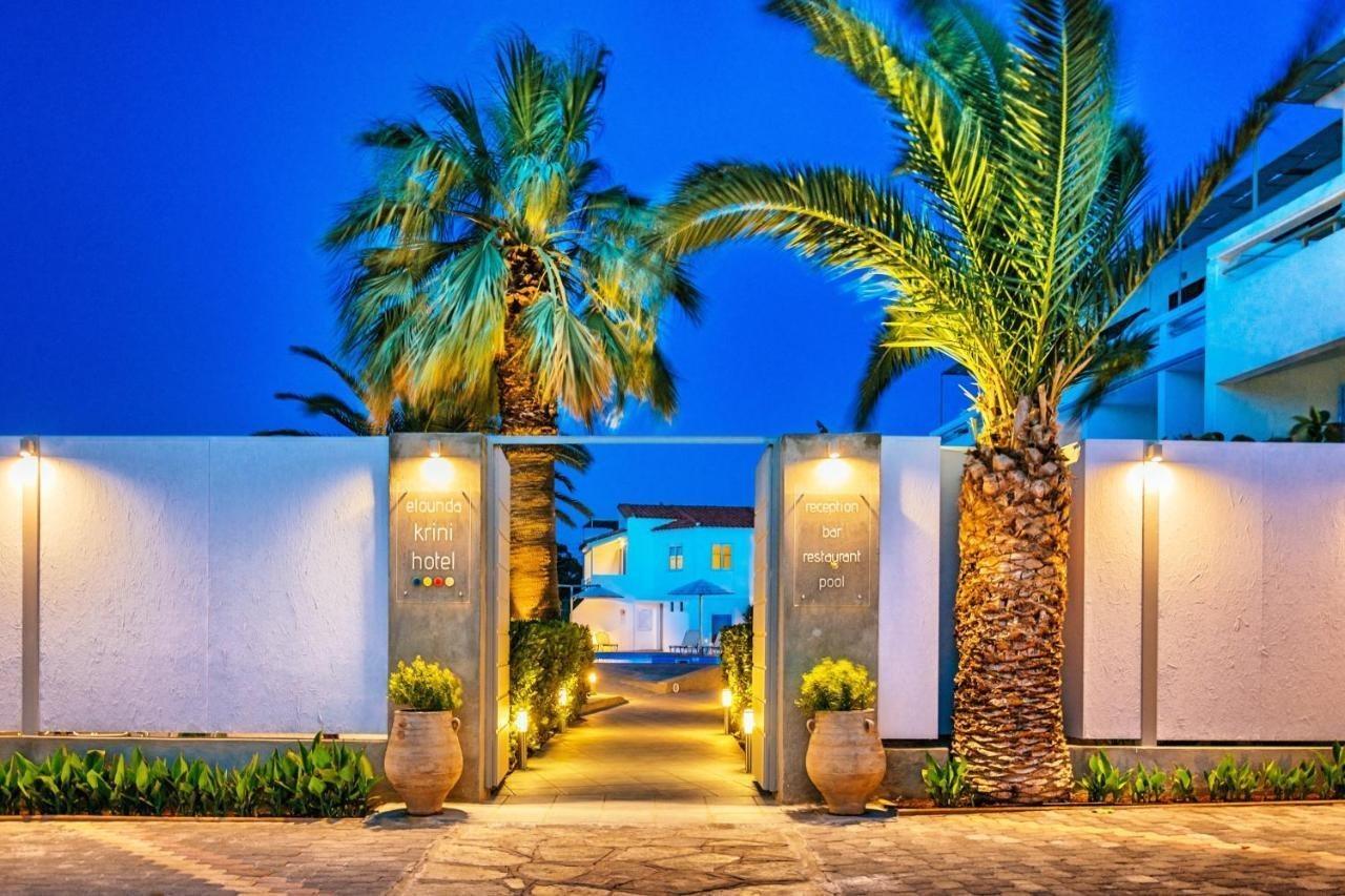 Elounda Krini Hotel Luaran gambar